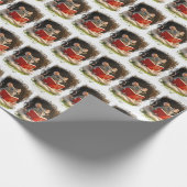 Maus liest ein Buch Geschenkpapier (Ecke)