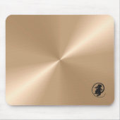 Maus-Logo auf Nacre Metallic Mousepad (Vorne)