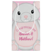 Maus Mäuse Baby Dusche Rosa Kleine Geschenktüte (Vorderseite)