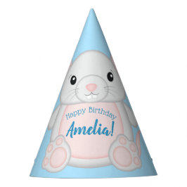 Maus Mäuse Geburtstag Party Blue Partyhütchen