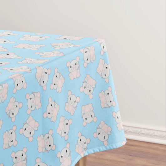 Maus Mäuse Geburtstag Party Blue Tischdecke (Beispiel)