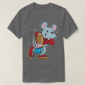 Maus mit Ausrüstung T-Shirt (Design vorne)