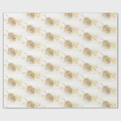 Maus mit Candy Corns Geschenkpapier (Flach)