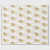 Maus mit Candy Corns Geschenkpapier (Flach)