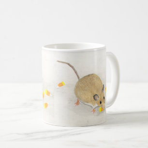 Maus mit Candy Corns Kaffeetasse