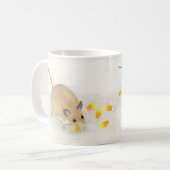 Maus mit Candy Corns Kaffeetasse (Vorderseite Links)
