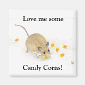 Maus mit Candy Corns Magnet (Vorne)