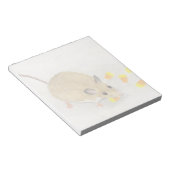 Maus mit Candy Corns Notizblock (angewinkelt)