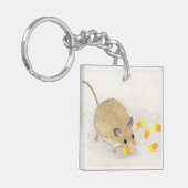 Maus mit Candy Corns Schlüsselanhänger (Vorderseite links)