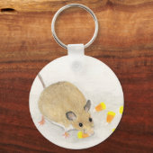 Maus mit Candy Corns Schlüsselanhänger (Vorderseite)