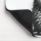 Maus mit Daisy Sketch Mousepad (Ecke)