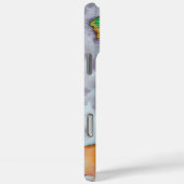 Maus mit einem Acorn Phone Case (Rückseite / Rechts)