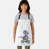 Maus mit Fahrrad Schürze (Insitu)