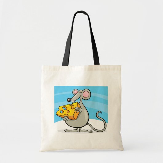 Maus mit Käse Tote Tasche (Vorne)