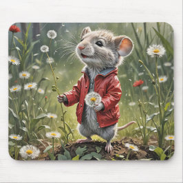 Maus mit Lüster Mousepad