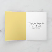 Maus mit Maiskolben Karte (Innenseite)