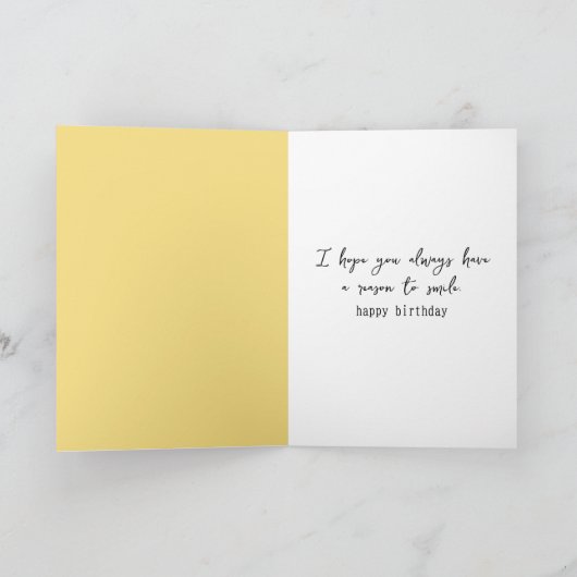 Maus mit Maiskolben Karte (Innenseite)