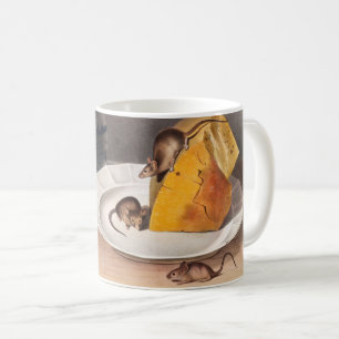 Maus (Mus-musculus) Illustration Kaffeetasse