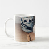 Maus (Mus-musculus) Illustration Kaffeetasse (Links)