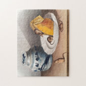 Maus (Mus-musculus) Illustration Puzzle (Vertikal)