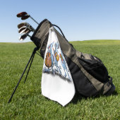 Maus Musik Band Funny Golf Handtuch (Gras)