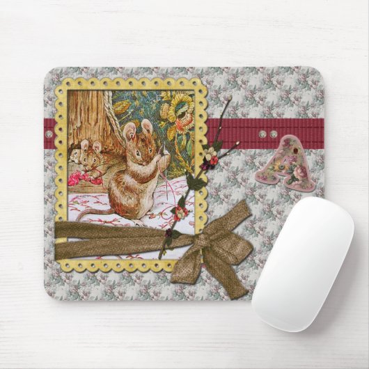 Maus näht mousepad (Mit Mouse)