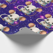 Maus Niedlich charmant Themed-Geschenkwrake Geschenkpapier (Ecke)