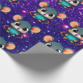 Maus Niedlich charmant Themed-Geschenkwrake Geschenkpapier (Ecke)