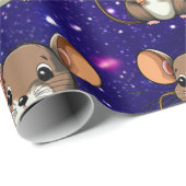 Maus Niedlich charmant Themed-Geschenkwrake Geschenkpapier (Rolleneckpunkt)