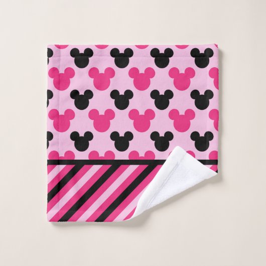 Maus Ohren Badhandtuch Set (Waschlappen)