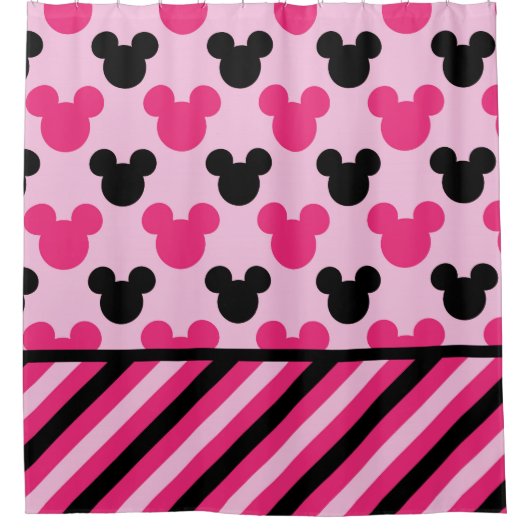 Maus Ohren Duschvorhang (Vorderseite)
