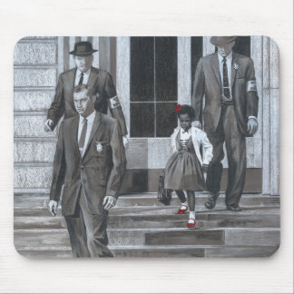 Maus Pad 5 mit Rachel Dolezal Art Mousepad