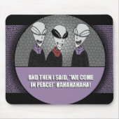 Maus-Pad - Area 51 Außerirdischen Witz Mousepad (Vorne)