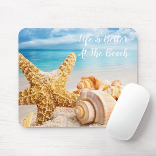Maus Pad-Beach Mousepad (Mit Mouse)
