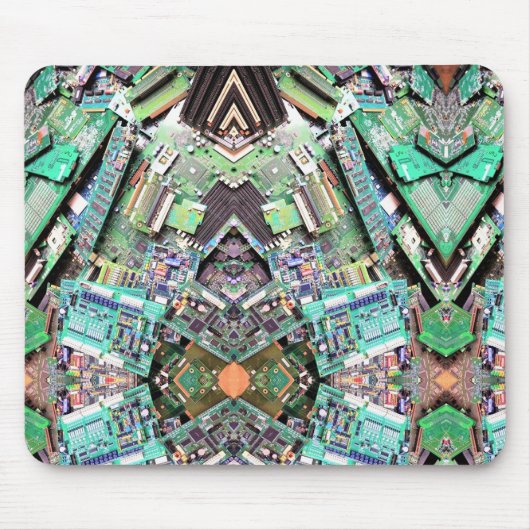 Maus-Pad - Computerausgänge Mousepad (Vorne)