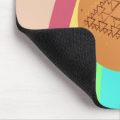 Maus-Pad Dalgona-Dreieck - Seitenansicht Mousepad (Ecke)