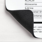 Maus-Pad - Design 2 Mousepad (Ecke)