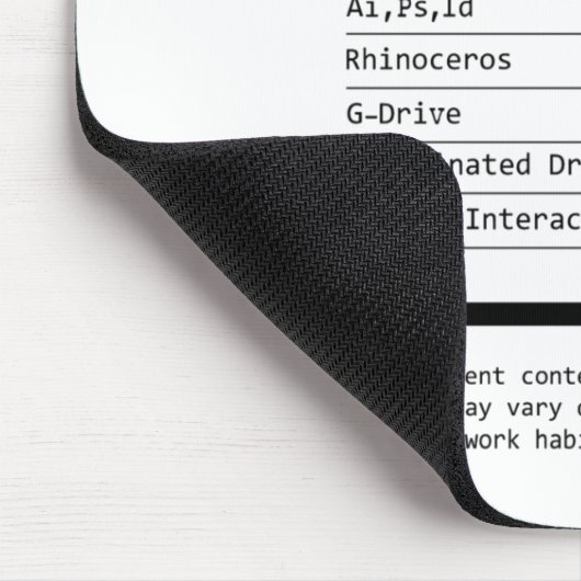 Maus-Pad - Design 2 Mousepad (Ecke)