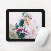 Maus Pad Foto Rounded Frame Template Mousepad (Mit Mouse)