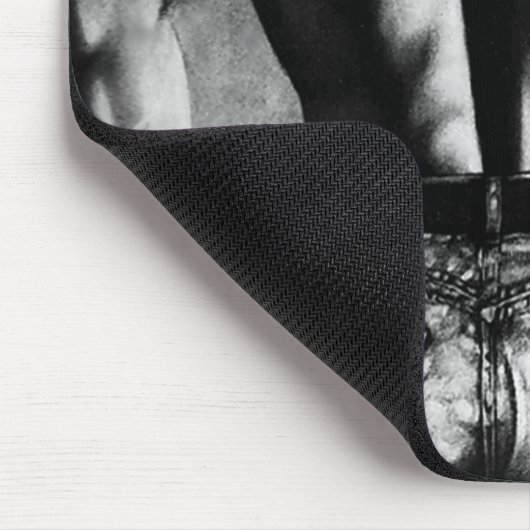 Maus Pad für Männer Maskuline Art Cool Bodybuilder Mousepad (Ecke)