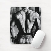 Maus Pad für Männer Maskuline Art Cool Bodybuilder Mousepad (Mit Mouse)