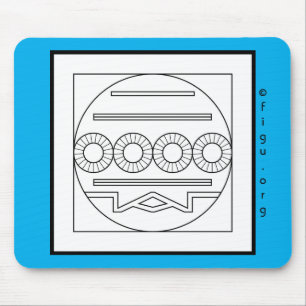 Maus-Pad für Mission/Tasksymbol Mousepad