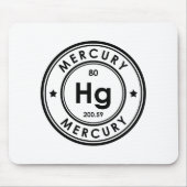 Maus-Pad für Quecksilberelement Mousepad (Vorne)