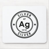 Maus-Pad für Silver-Element Mousepad (Vorne)