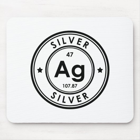 Maus-Pad für Silver-Element Mousepad (Vorne)