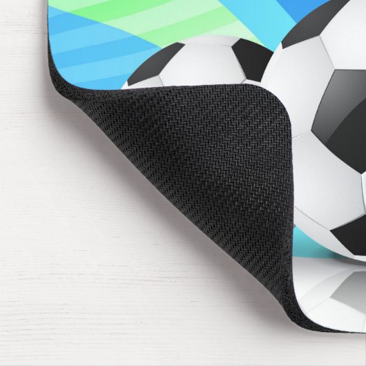 Maus-Pad-Fußball-Balls Mousepad (Ecke)