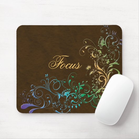 Maus-Pad geblüht Mousepad (Mit Mouse)