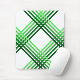 Maus-Pad - Grüne Streifen überquert Mousepad
