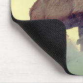 Maus-Pad Hirsche extra grandios, volle Geschwindig Mousepad (Ecke)