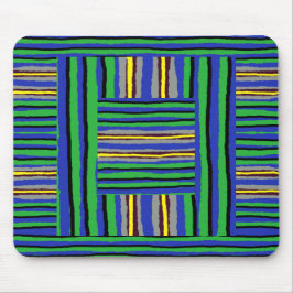 Maus Pad Kente Streifen Mousepad